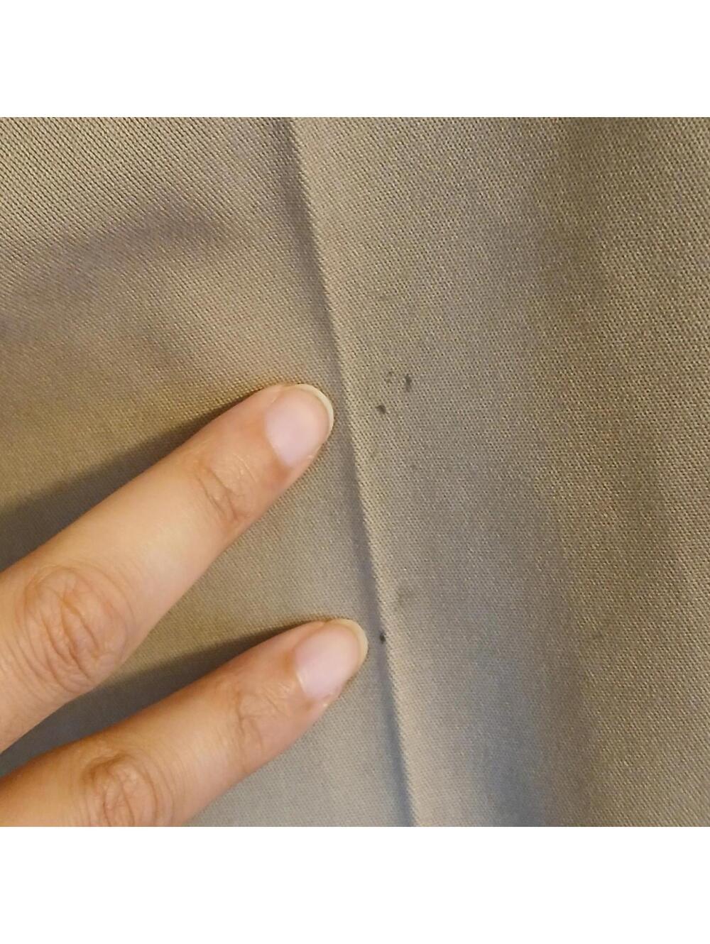 Perry Ellis Portfolio Men's 36x29 Tan Dress Pants - Flawed Dark Stains - Picture 2 of 12